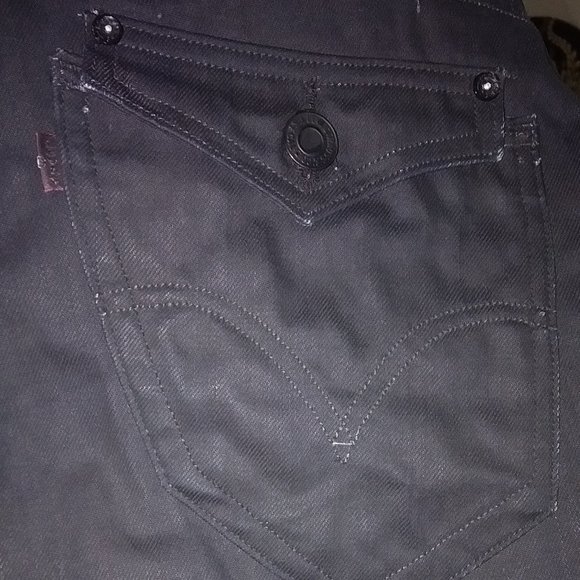 Original Levi's 506 standard Jeans solid 🖤 black Jeans - Picture 12 of 16